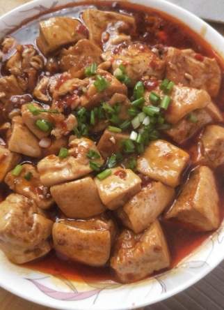 麻婆豆腐素食版 麻婆豆腐素食版