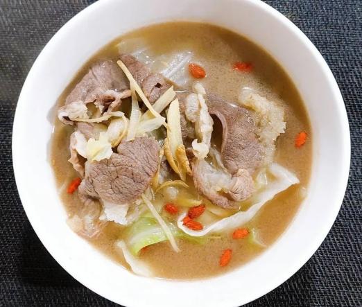 薑絲牛肉湯 食譜