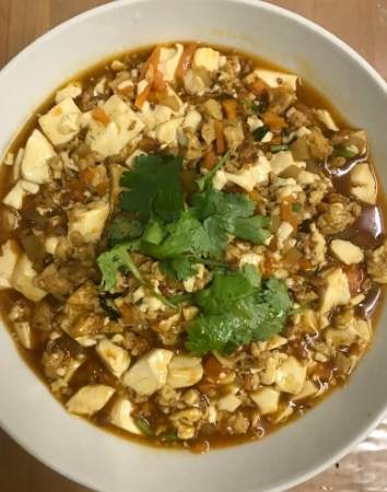麻婆豆腐素食版 麻婆豆腐素食版