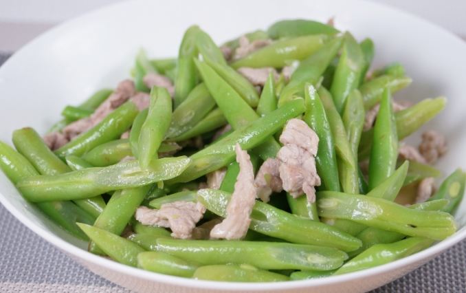 長豆炒肉絲食譜
