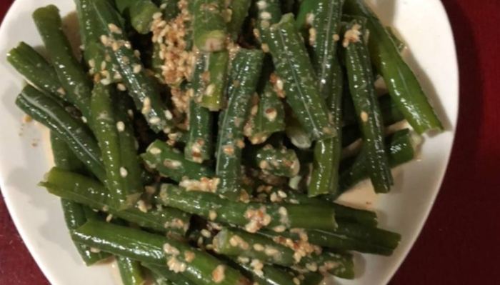 長豆料理 長豆料理