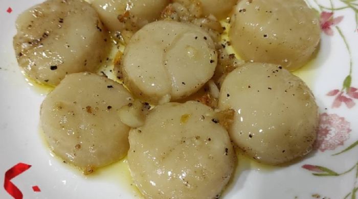 奶油蒜干貝做法 奶油蒜干貝做法