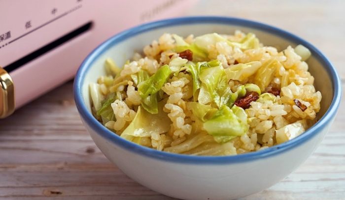 高麗菜炒飯素食 高麗菜炒飯素食