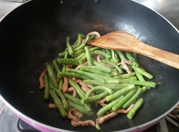 長豆炒肉絲做法