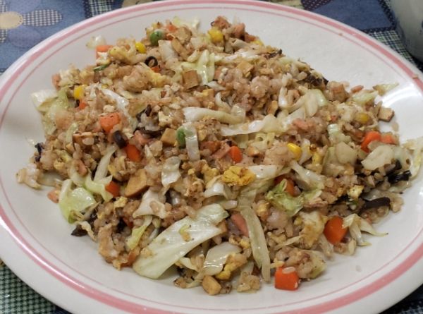 高麗菜炒飯素食 高麗菜炒飯素食