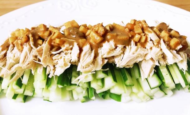 小黃瓜雞絲沙拉食譜 小黃瓜雞絲沙拉食譜