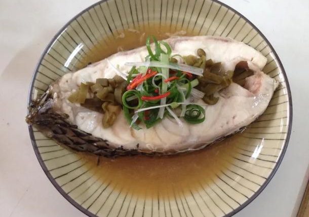 清蒸剝皮魚