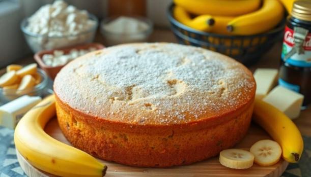 免打發香蕉蛋糕 免打發香蕉蛋糕