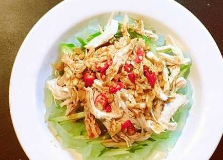 小黃瓜雞絲沙拉食譜 小黃瓜雞絲沙拉食譜