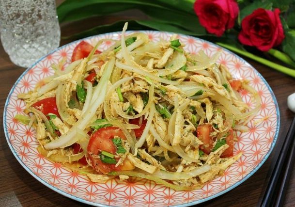 涼拌雞絲洋蔥食譜 涼拌雞絲洋蔥食譜