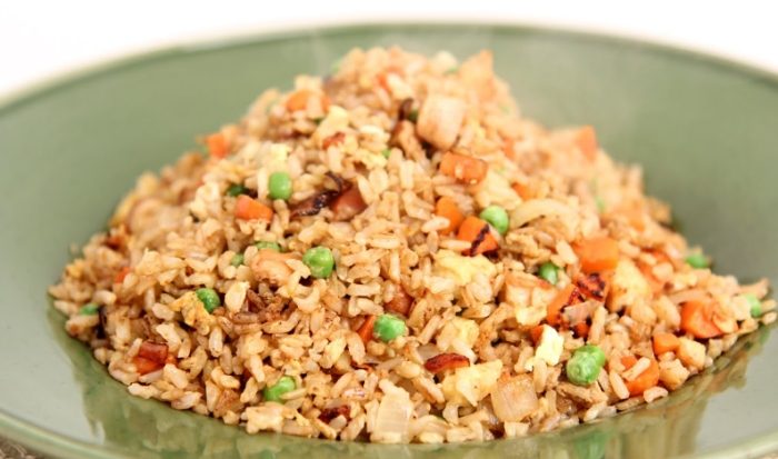 健康炒飯配料