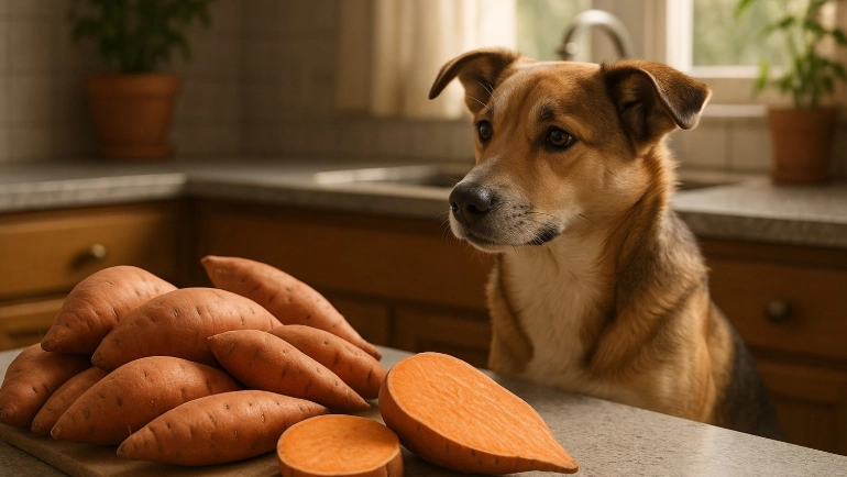 地瓜皮對狗安全嗎