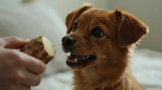 芋圓對狗的影響