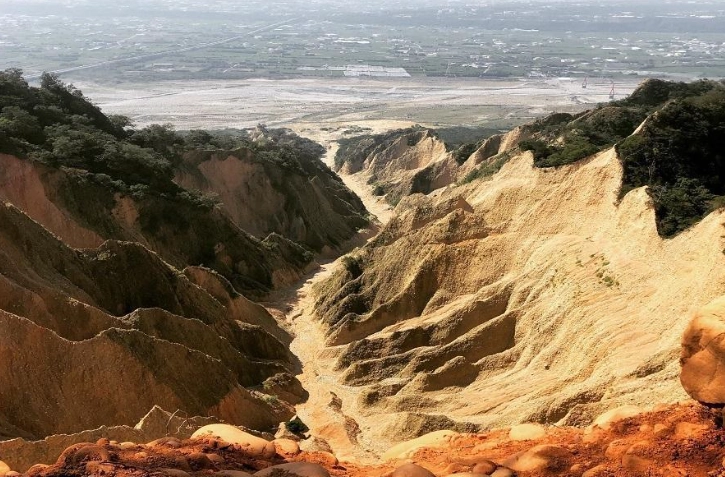 火炎山地形特色