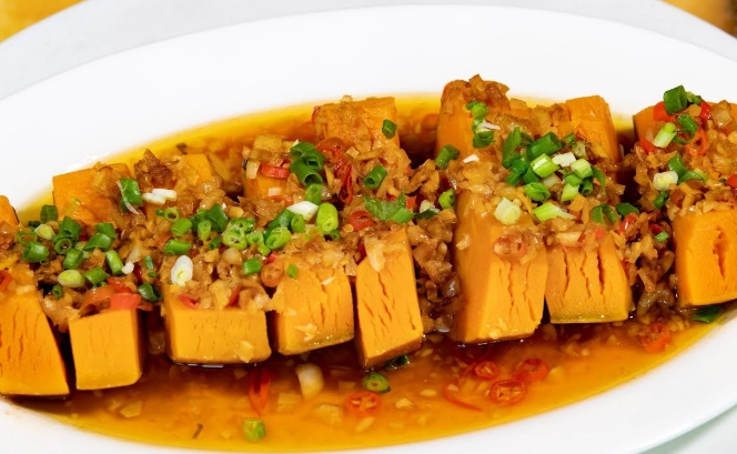 蒜蓉蒸南瓜食譜