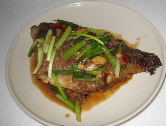 蔥燒吳郭魚 食譜