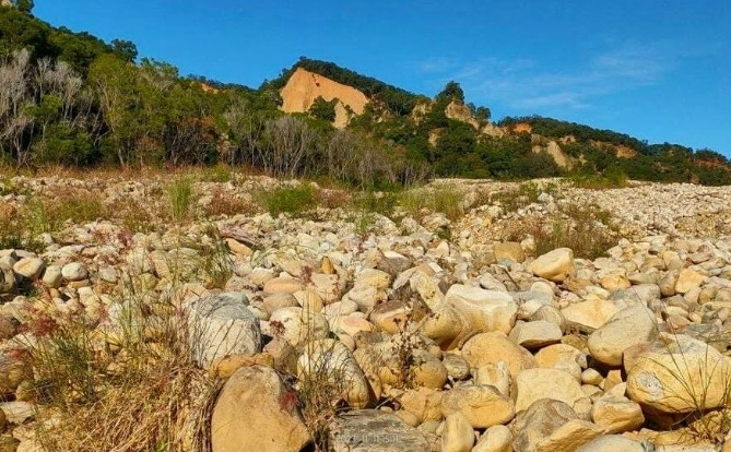 火炎山地形 火炎山地形