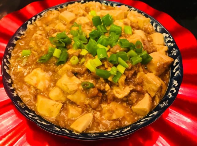 麻婆豆腐不辣版本