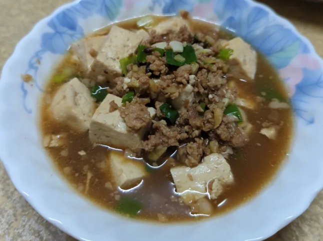 不辣麻婆豆腐做法