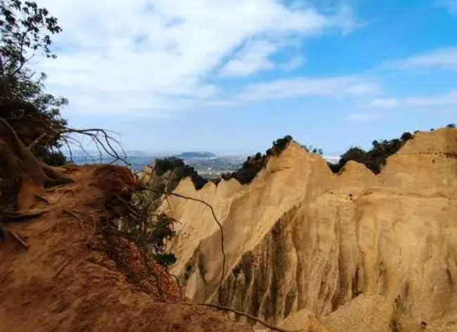 火炎山地形 火炎山地形