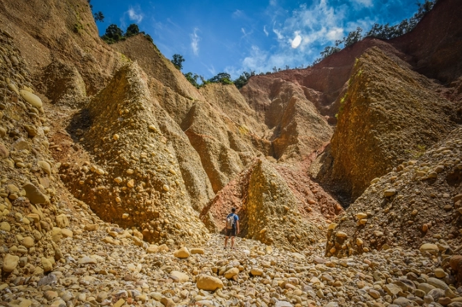 火炎山地形 火炎山地形