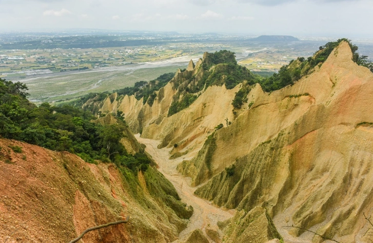 火炎山地形景觀