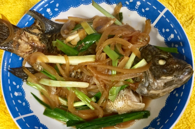 蔥燒魚食譜