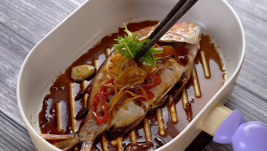 電鍋紅燒魚食譜