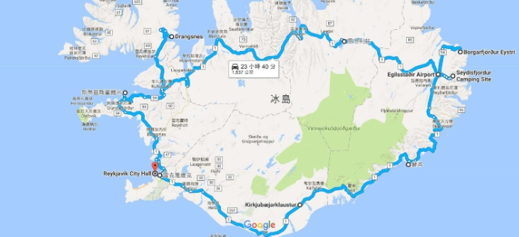 冰島自駕行程