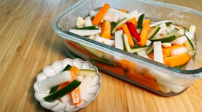 糖醋醃蘿蔔做法