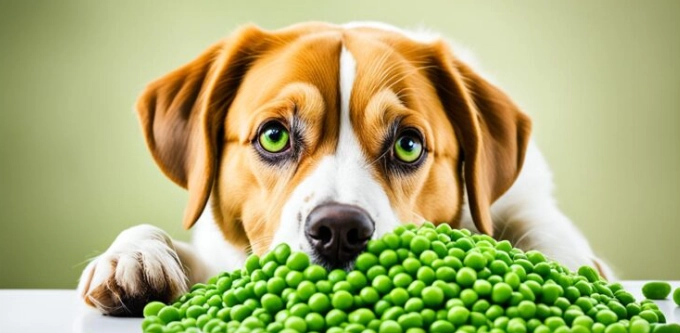 狗狗吃青豆
