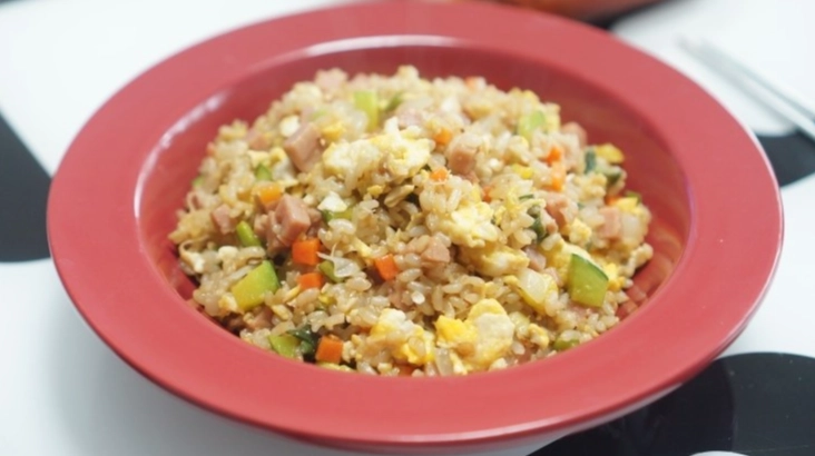 素食蛋炒飯做法