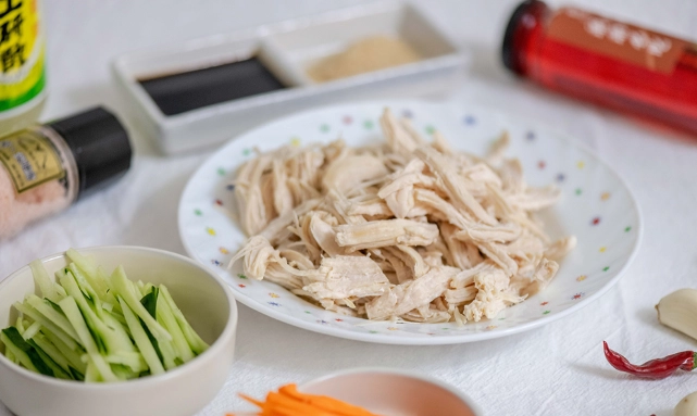 涼拌豆皮雞絲食譜