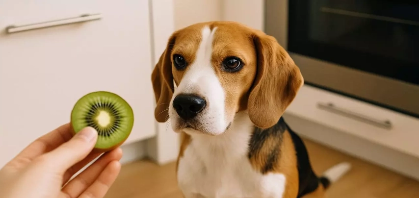 狗吃黃金奇異果