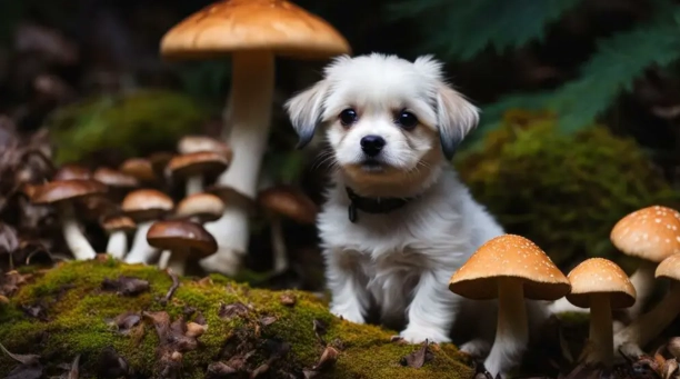 狗誤食蘑菇 狗誤食蘑菇