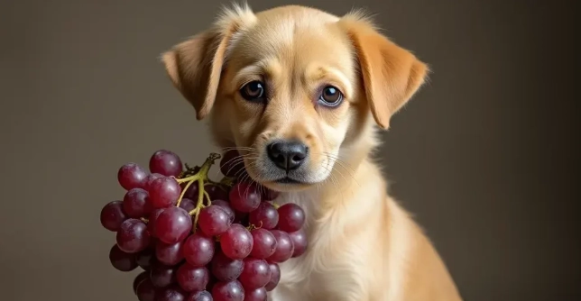 葡萄對狗有毒