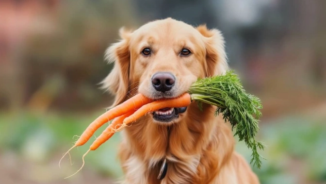 紅蘿蔔對狗有害嗎