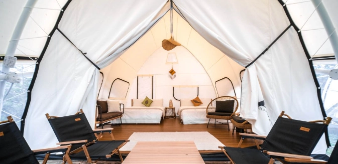 豪華露營 豪華露營