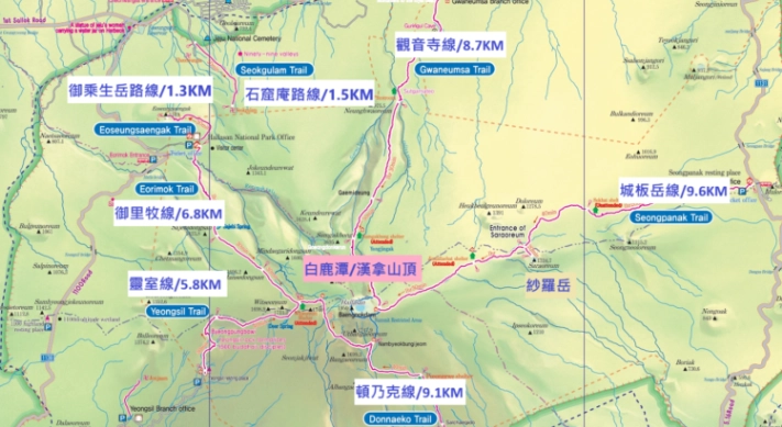 城板岳路線 城板岳路線