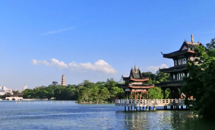 杭州西湖景點地圖