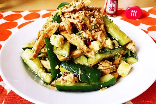 涼拌雞肉料理