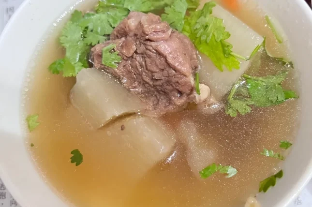 清燉牛肉湯少一味