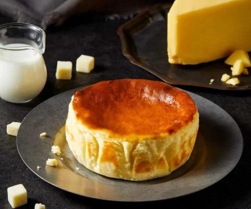 巴斯克乳酪蛋糕結塊