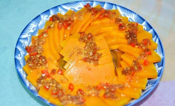 蒜蓉蒸南瓜