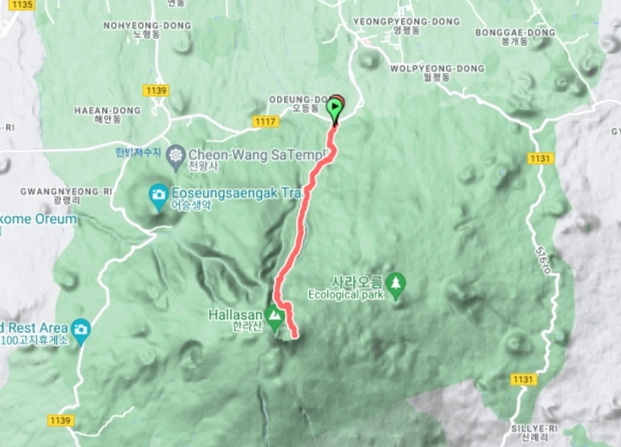 漢拏山路線圖全攻略：一日登頂路線、時間、交通與新手必看建議