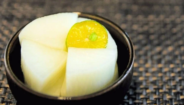 日式柚香醃蘿蔔