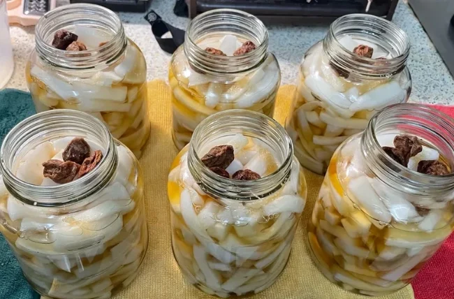 糖醋醃白玉蘿蔔