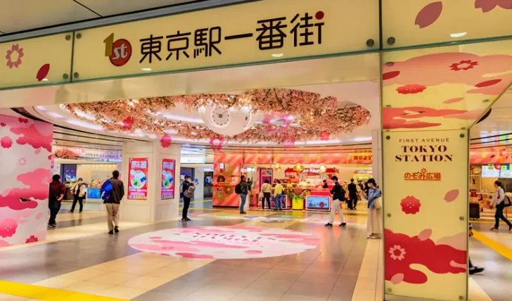 東京車站一番街逛多久