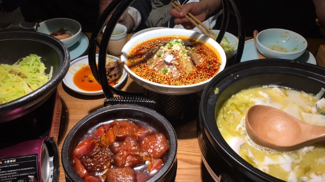 九曲堂附近美食