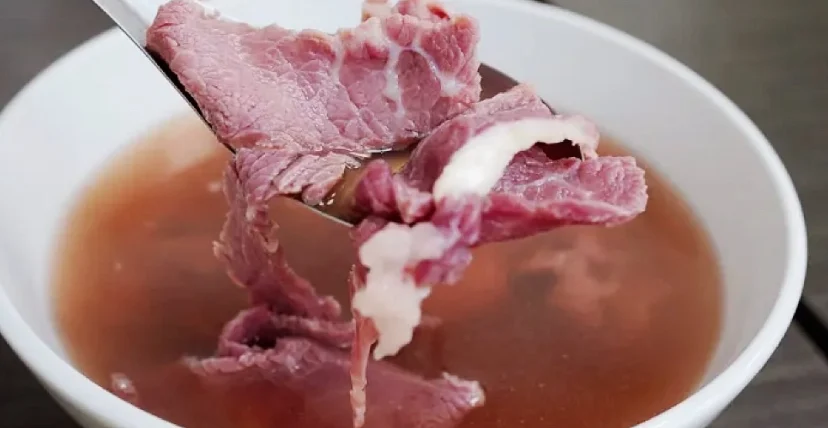 溫體牛肉湯作法